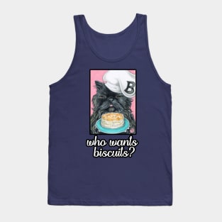 Who Wants Biscuits - Cat Tank Top